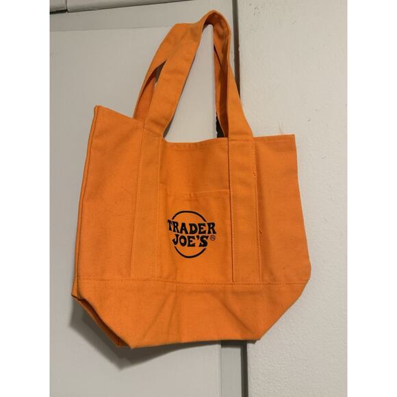 Trade Joe’s Handbags - Brand New! Trader Joe’s Tote Bag Mini Orange